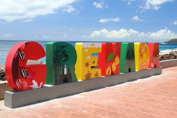 istock Saint George - Grenada Port Sign 1487586412