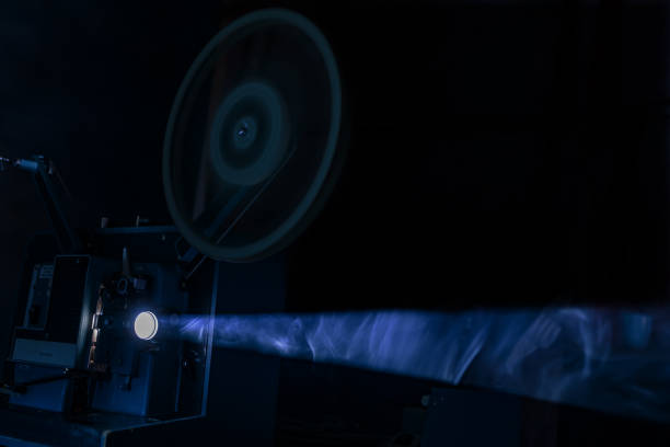 istock Old film cinema projector 1487603113