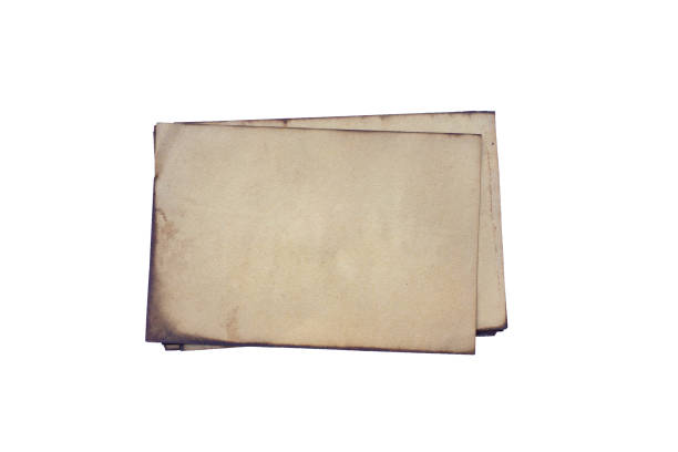 istock Old brown paper grunge background. Abstract liquid coffee color texture. 1487619548