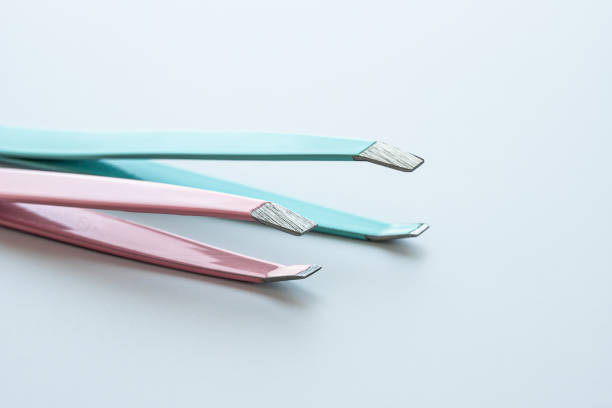 istock Tweezers. For women's hair removal. 1487624424