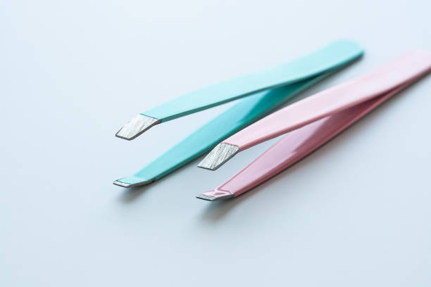 istock Tweezers. For women's hair removal. 1487624426