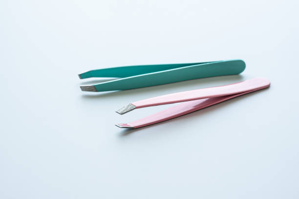 istock Tweezers. For women's hair removal. 1487624427