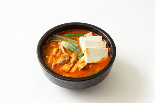 istock Pork and Kimchi Stew ,Korean food 1487631359