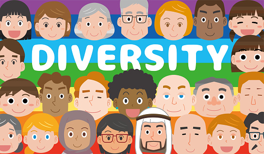 Varies Races Diversity Illustration Of Various Races Stock Illustration - Download ...