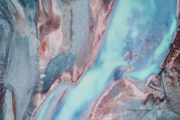 istock Aerial view of river 1487648750