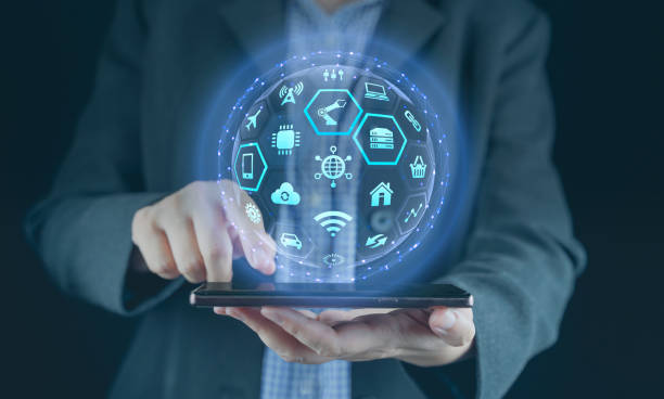 istock 5G and Smart technology. Concept of digital transformation ,internet of things (IOT), smart wireless and communication technology (ICT). Artificial intelligence, machine learning. Futuristic business. 1487648758