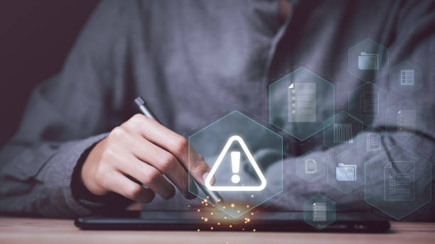 istock Businessman checking steps through online document with list of checkboxes ,regulation ,Concepts of practices and policies , procedure company articles of association Terms and Conditions 1487653129