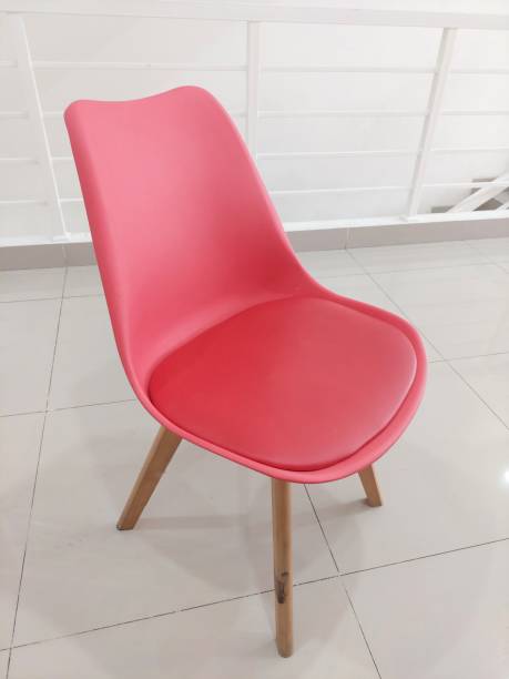 istock red chair with a unique and aesthetic design 1487674002