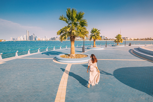 Walking along the Corniche at sunset is a magical experience, with the warm hues of the sky complementing the sparkling waters of the Gulf and the gleaming towers of the city skyline.