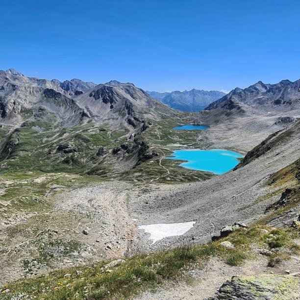 istock Swiss Mountain lake 1487686922