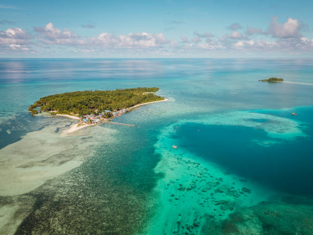 Neden Island in East Seram Regency, Maluku
