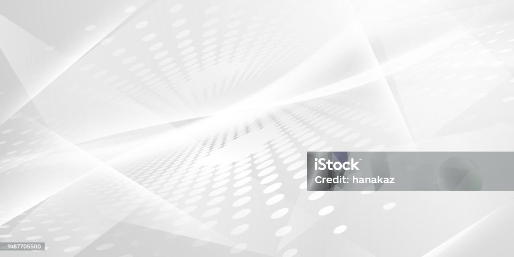 Abstract Technology White White Abstract Technology Background Modern Design Vector Illustration ...