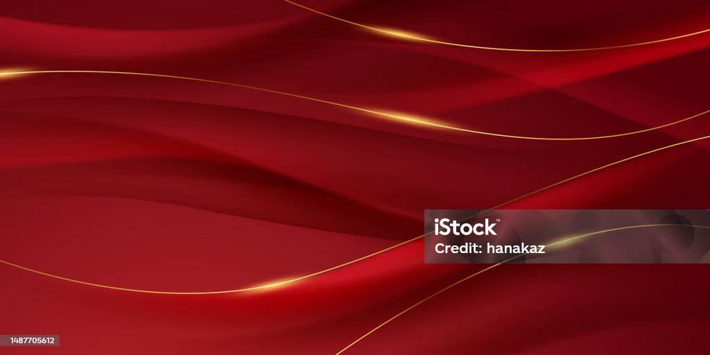 Merred Design Background Abstract Background Design Modern Red And Gold Geometric Elements ...