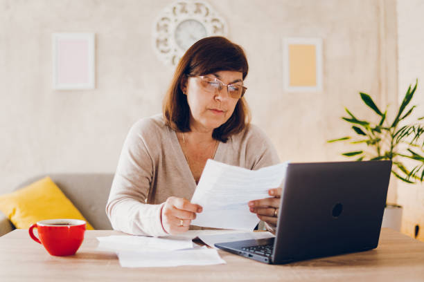 istock A business woman working at home 1487709468