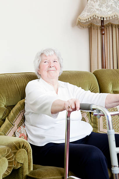 istock Senior woman smiling 148771266