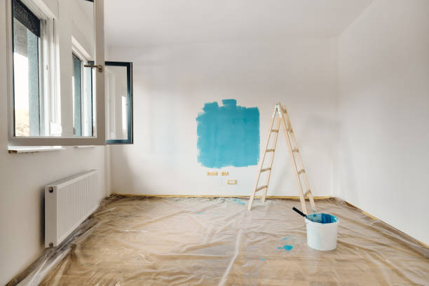 istock Painting walls in blue! 1487730813