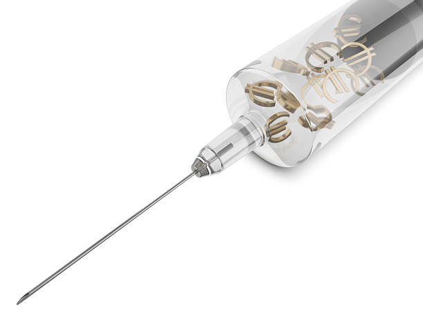 istock Syringe and golden euros 148774384