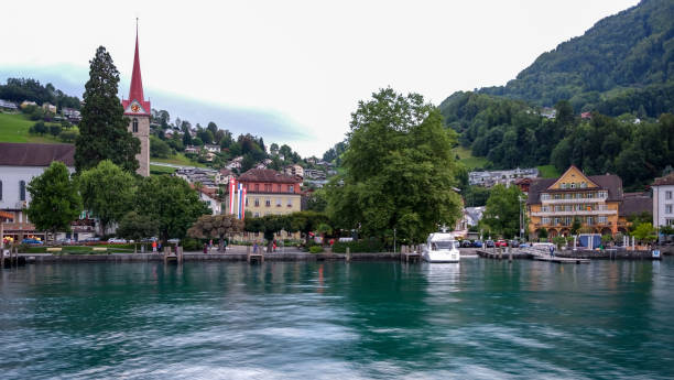 istock A Lucerne lake view from a boat 1487754905