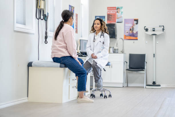 istock Women's Health Appointment 1487764622
