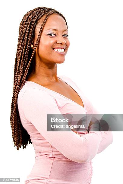 Seguro Mujer Negro Foto de stock y más banco de imágenes de Adulto - Adulto, Africano-americano, Afrodescendiente