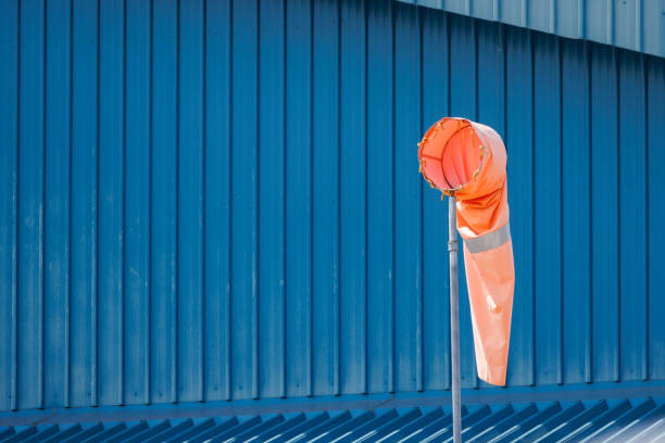 An airbase windsock.
