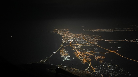 Luchtfoto van abudhabi
