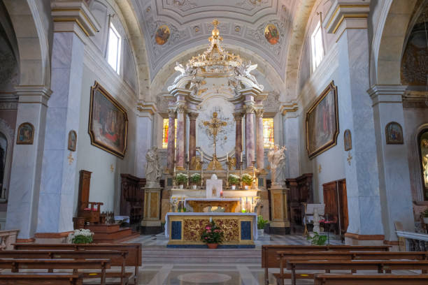 diocese of pitigliano church in the tuscan maremma diocese of pitigliano church in the tuscan maremma pitigliano stock pictures, royalty-free photos & images