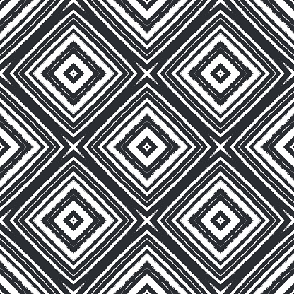 Chevron stripes design. Black symmetrical kaleidoscope background. Geometric chevron stripes pattern. Textile ready marvelous print, swimwear fabric, wallpaper, wrapping.