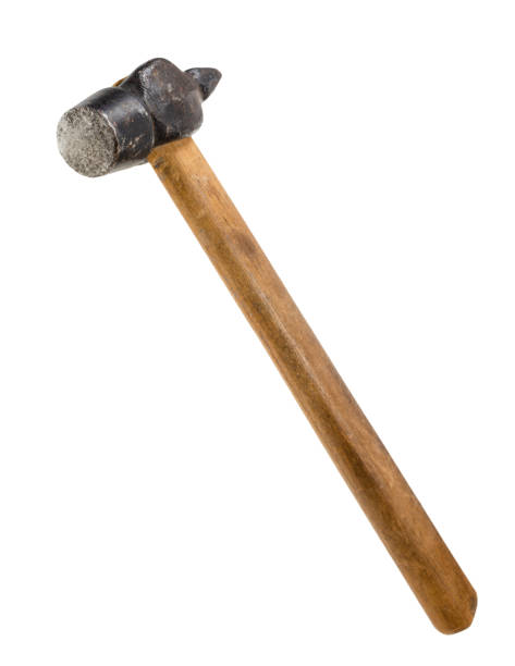 istock old cross peen hammer with round face isolated 1487809364