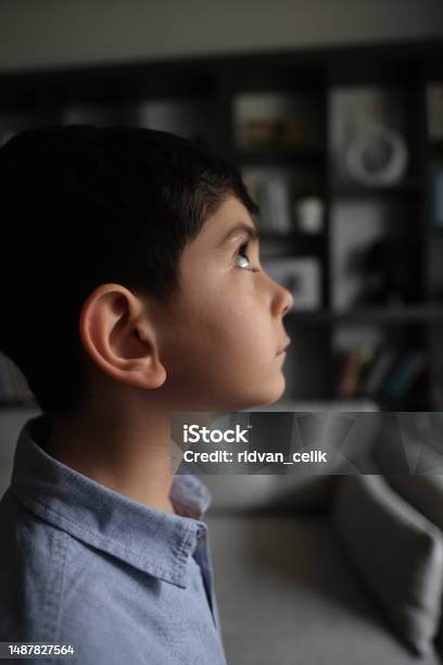 Look Outside Stock Photo - Download Image Now - 6-7 Years, Adolescence, Boys