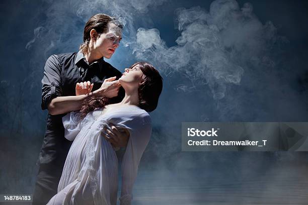 Love Between Dark And Light Stock Photo - Download Image Now - Fainting, Atmospheric Mood, Awe