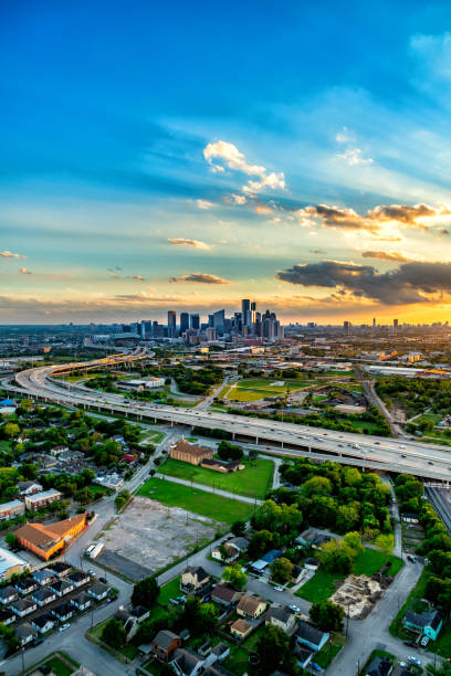 istock Downtown Houston Skyline at Sunset 1487854333