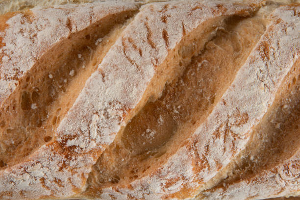 istock Fresh homemade sourdough bread rustic texture 1487861550