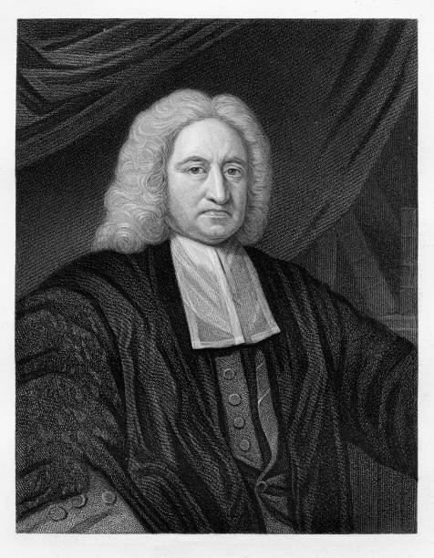 istock Sir Edmond Halley - English astronomer - engraving 1884 1487863372