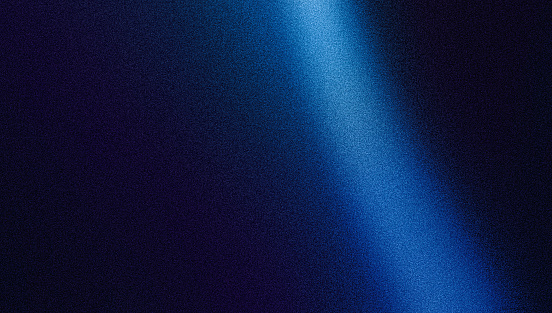 Dark blue noise texture abstract grainy background, copy space