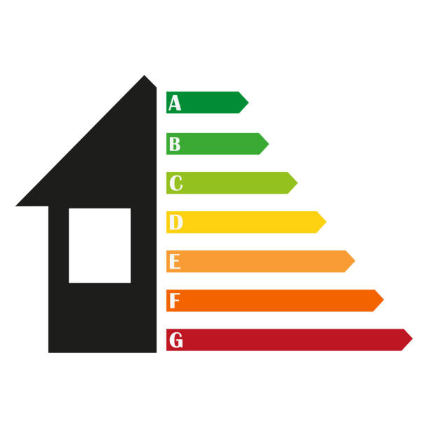 istock Energy efficiency and home improvement concept. Green energy. Power save concept. Vector illustration. 1487867837
