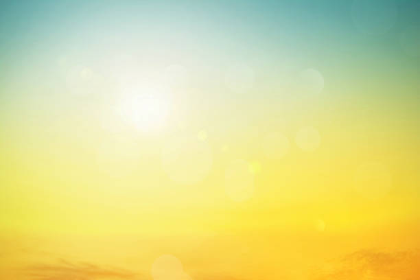 istock Relaxing outdoors vacation landscape concept: Abstract blurred sunlight beach colorful blurred bokeh background with retro effect autumn sunset sky have blue bright, white, and color orange calm. 1487874207