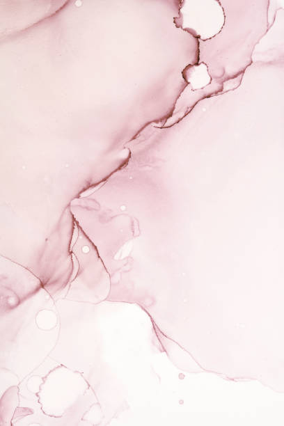 istock Alcohol illustration abstract art. Alcohol ink painting. 1487878421