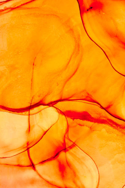 istock Alcohol Ink Invitation and fluid pattern photo. 1487878613