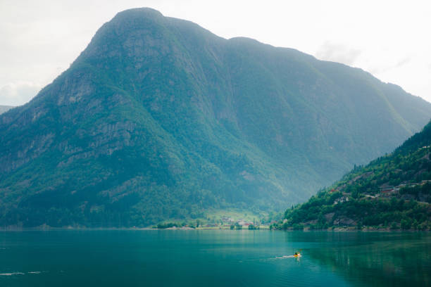 istock Scenic view of lake in Norway 1487886219