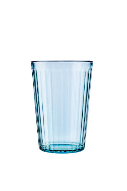 istock Empty water crystal glass, studio isolated on white background 1487894993