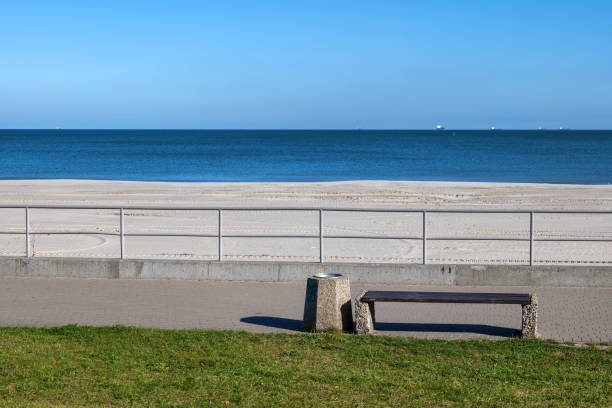 istock Beach And Promenade At Westerplatte In Gdansk 1487901695