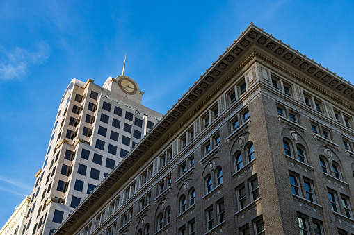 A picture of the architecture in Downtown San Francisco.
