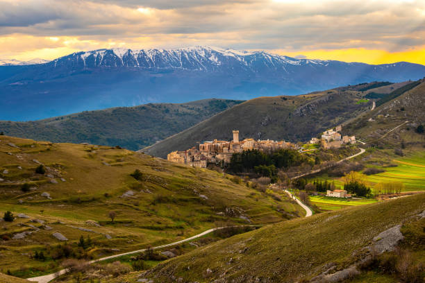 istock Abruzzo - Gran Sasso - Santo Stefano di Sessanio - Italy 1487907466