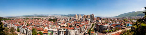 istock Panoramic view of Bursa city in Turkey 1487910293