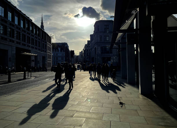 istock Shadows on a London street 1487911344