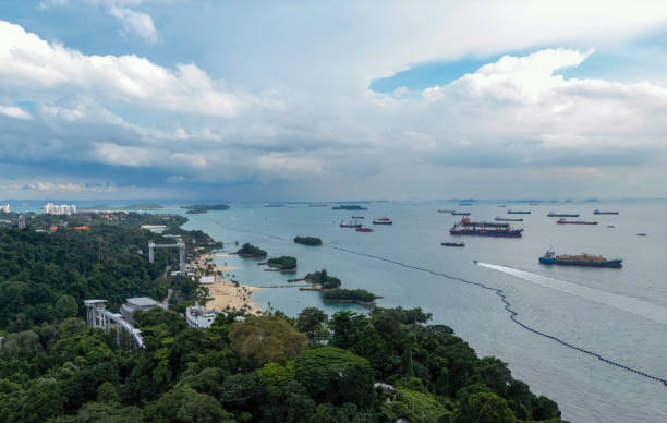 istock Sentosa island in Singapore 1487913339