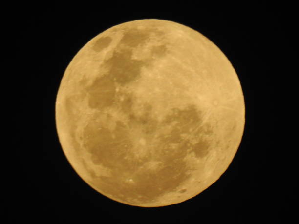 The penumbral full moon The penumbral full moon, photographed from the Indonesian city of Jambi penumbral lunar eclipse stock pictures, royalty-free photos & images