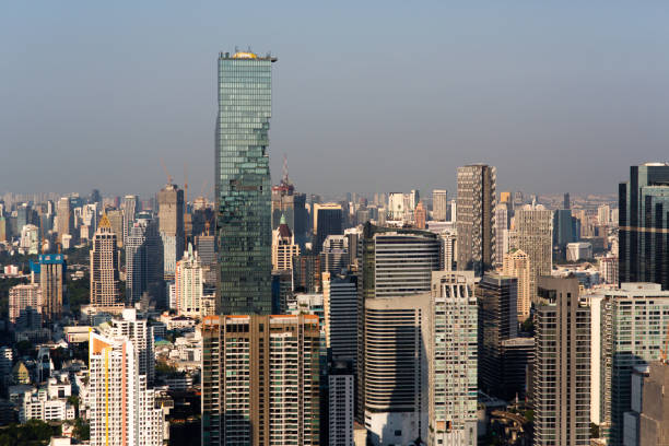 istock Bangkok city vibe from a high angle view 1487916838