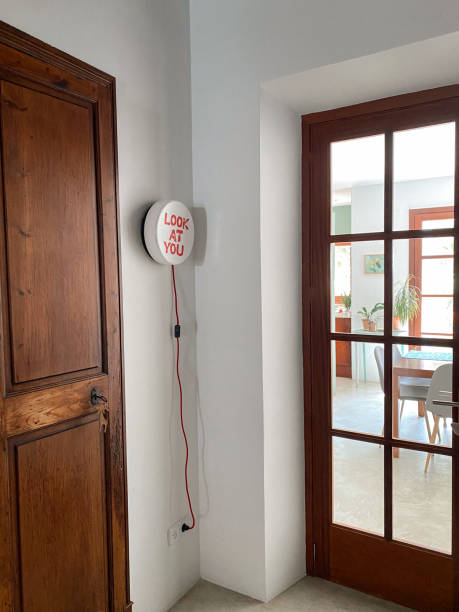 istock Rustic house corridor decorated in modern style 1487917368